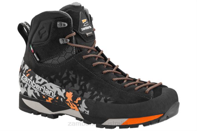 Zamberlan Footwear Black Orange Men SALATHE TREK GTX 88TJ51