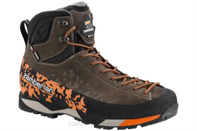 Zamberlan Footwear Brown/Orange Men SALATHE TREK GTX 88TJ74