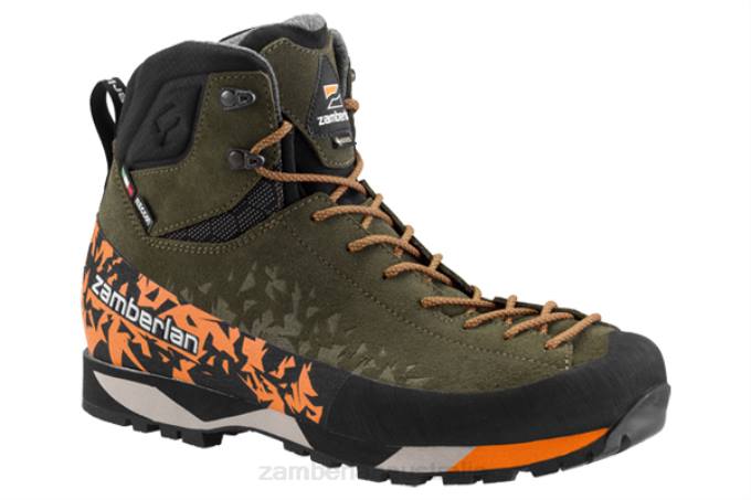 Zamberlan Footwear Dark Green/Orange Men SALATHE TREK GTX 88TJ73