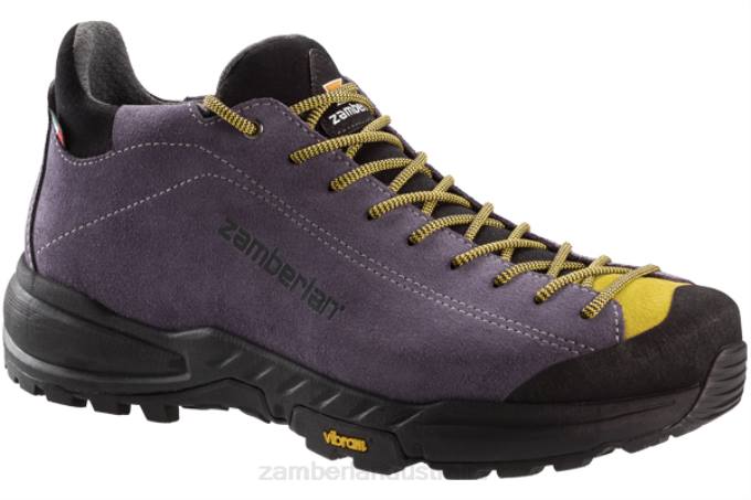 Zamberlan Footwear Lilac/Yellow Men FREE BLAST GTX SUEDE 88TJ17