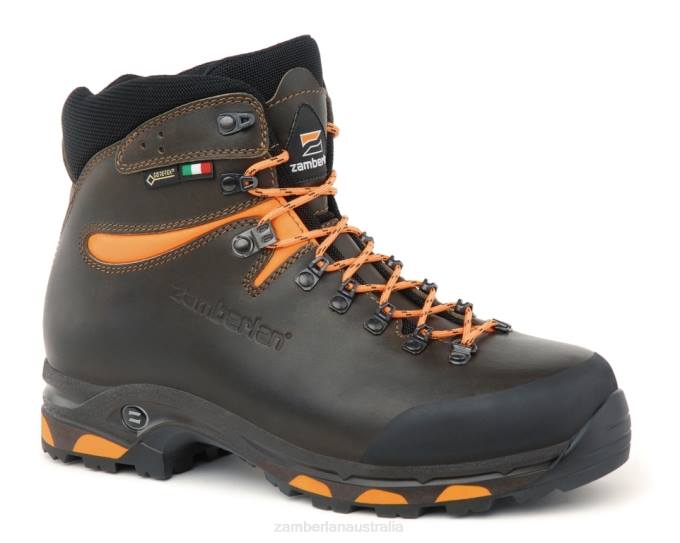 Zamberlan Footwear Dark Brown/Orange Men JACKRABBIT GTX RR WIDE LAST 88TJ137