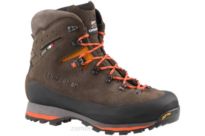 Zamberlan Footwear Dark Brown/Orange Men TARGET GTX CF 88TJ144