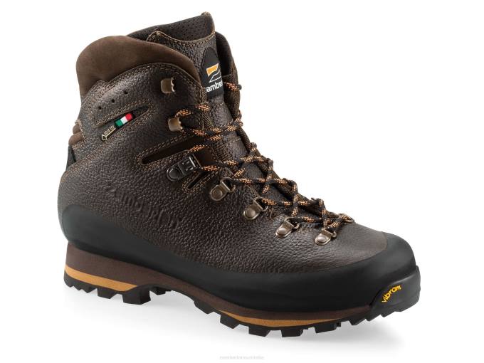 Zamberlan Footwear Waxed Dark Brown Men GROUSE GTX RR 88TJ87
