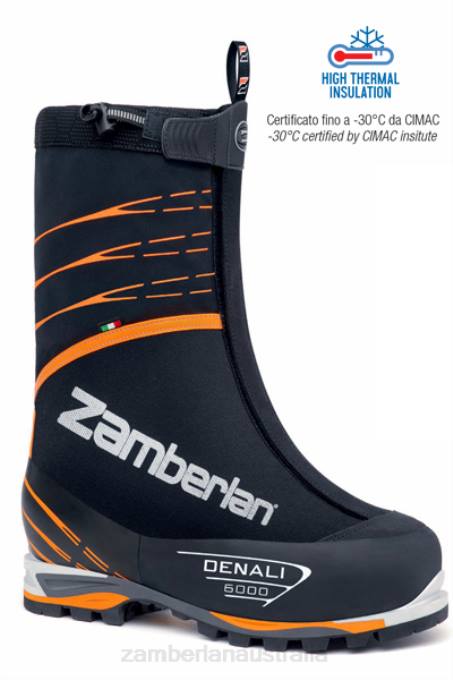 Zamberlan Footwear Black/Orange Men DENALI EVO RR PU 88TJ102