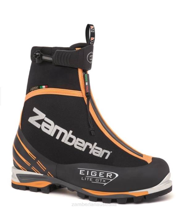 Zamberlan Footwear Black/Orange Men EIGER LITE GTX RR 88TJ104