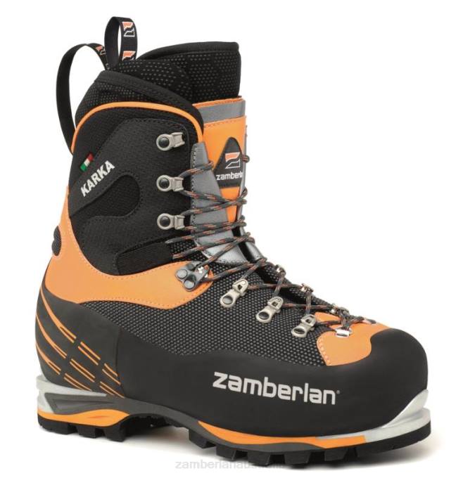 Zamberlan Footwear Black/Orange Men KARKA EVO RR PU 88TJ103